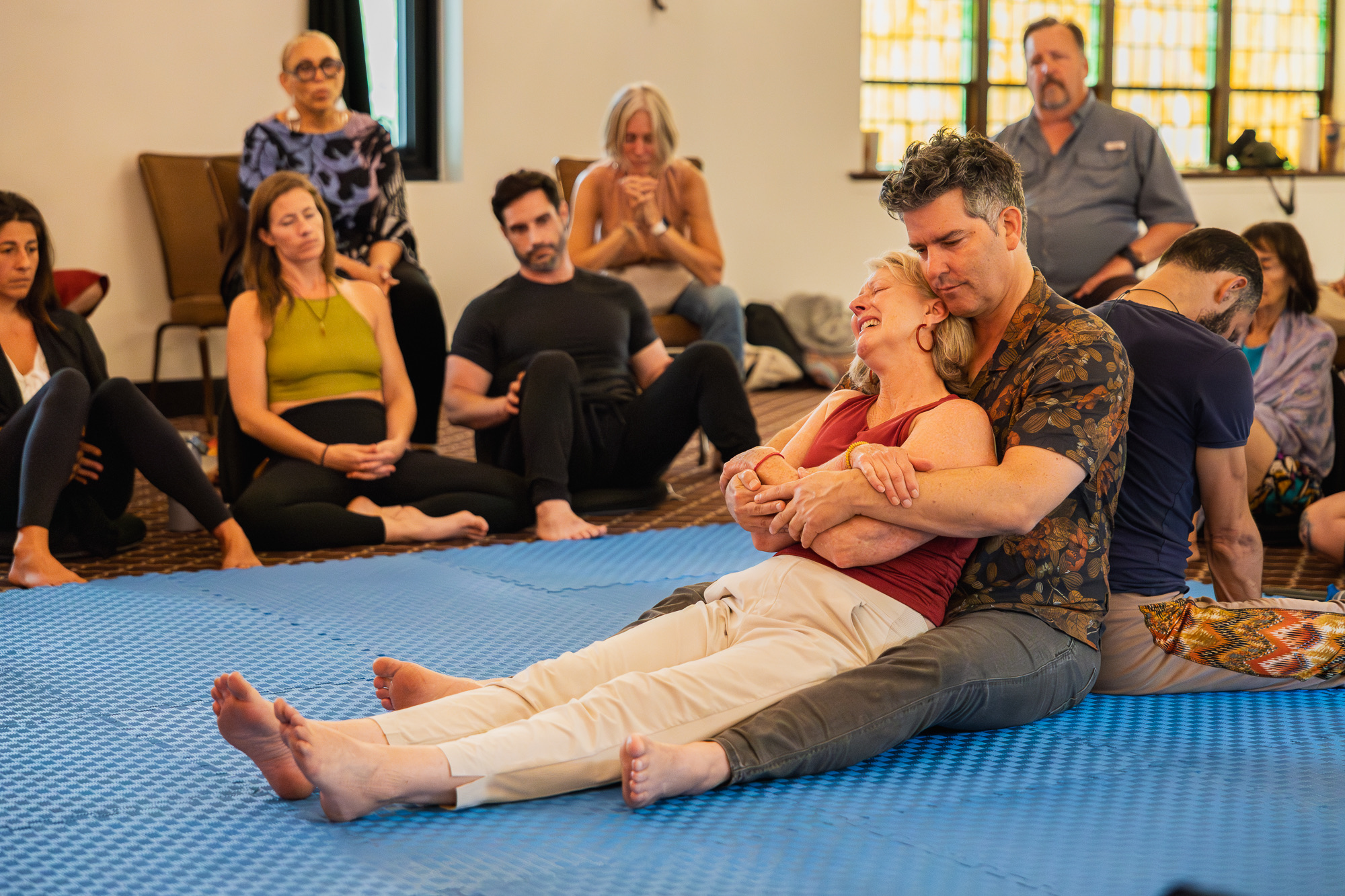 Christian Pankhurst teaching at Heart iQ retreat